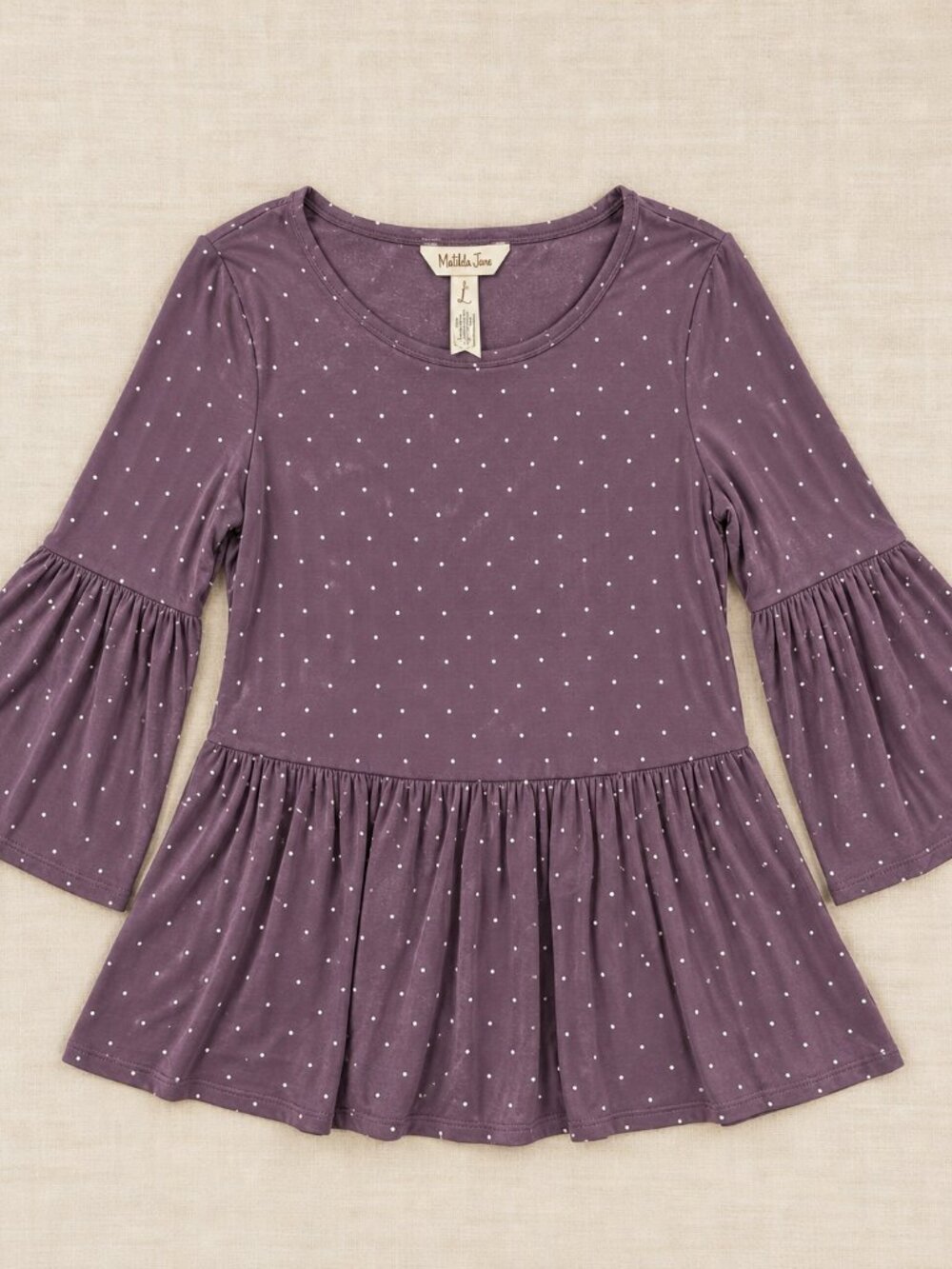 Matilda Jane Perfect In Purple Top L Wonderment